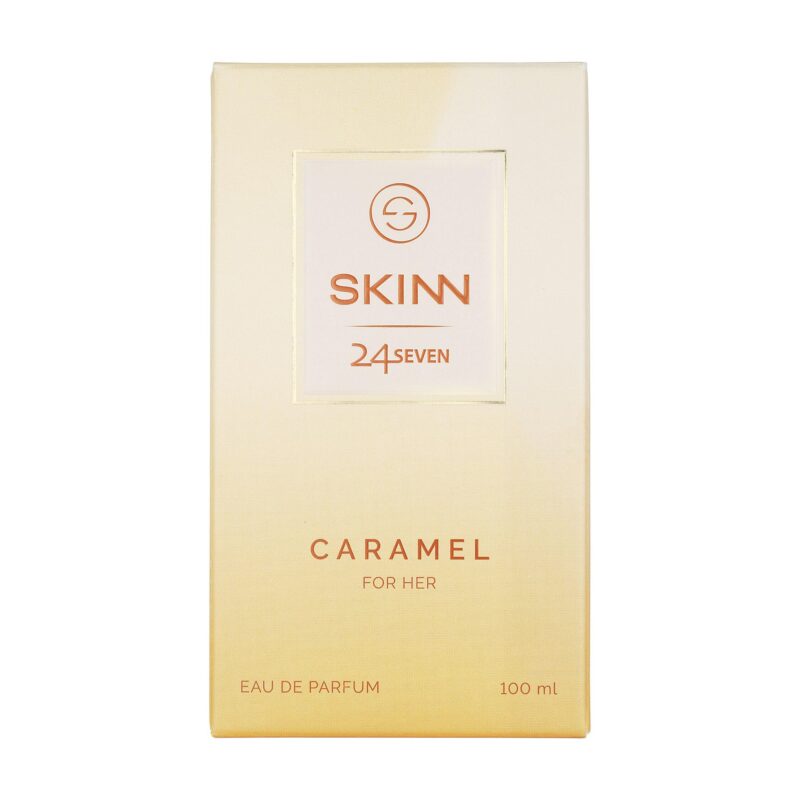 Skinn By Titan | 24Seven Caramel Perfume - 100 Ml | Perfume For Woman | Gift for Women | Premium Fragrance | Grooming Essentials | Long Lasting Smell for Women | Eau De Parfum - Image 6