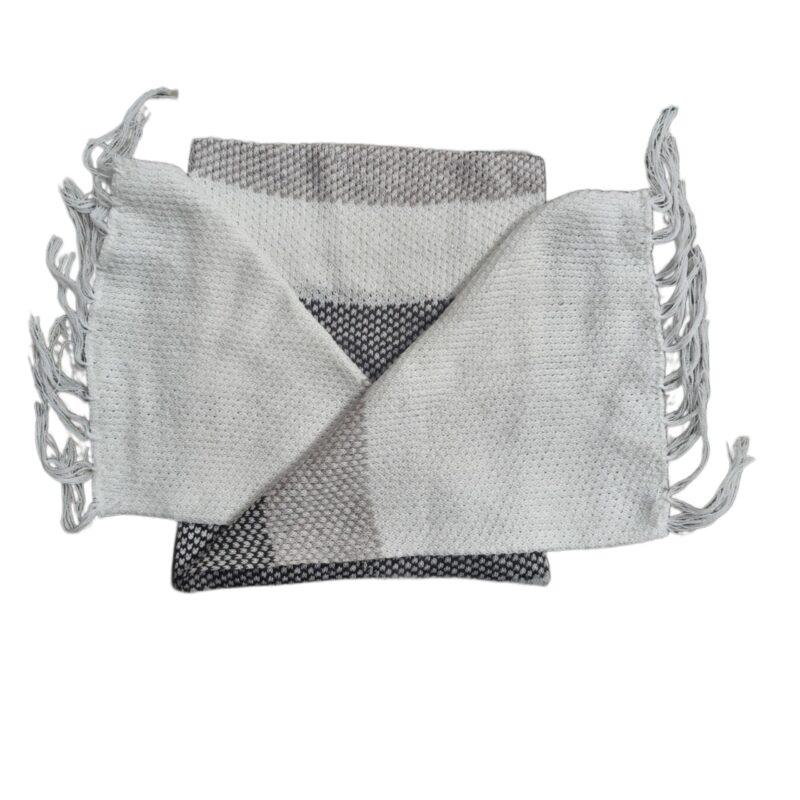 Woolen Soft MicroFibre Cashmere Knitted Soft and Warm Muffler Scarf for Men and Women Casual Stylish Winter Wear Scarf | Neck Warmer Woolen Stylish Muffler (Design 1) - Image 4