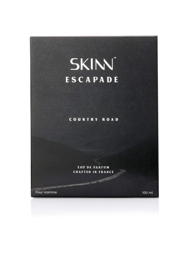 Skinn By Titan Escapade Country Road Perfume | Perfume for Men | 100ml EDP | Long Lasting fragrance |Fresh and Citrus Fragrance for Men - Image 4