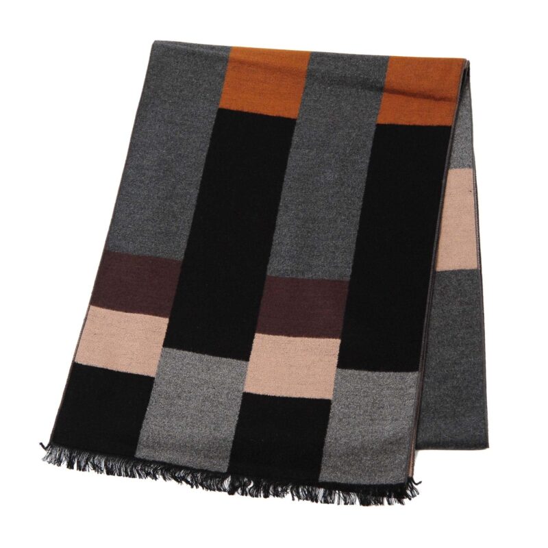 Alexvyan Fashions Multicolor Box Cashmere Mufflers Cum Scarves Cum Stoles Woolen Men and Women Casual Scarf Soft And Warm - Image 5