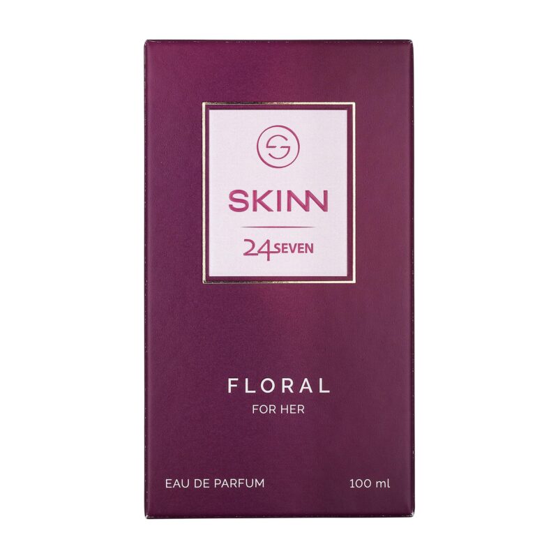 Skinn By Titan | 24Seven Floral Perfume - 100 Ml | Perfume For Woman | Gift for Women | Premium Fragrance | Grooming Essentials | Long Lasting Smell for Women | Eau De Parfum - Image 6