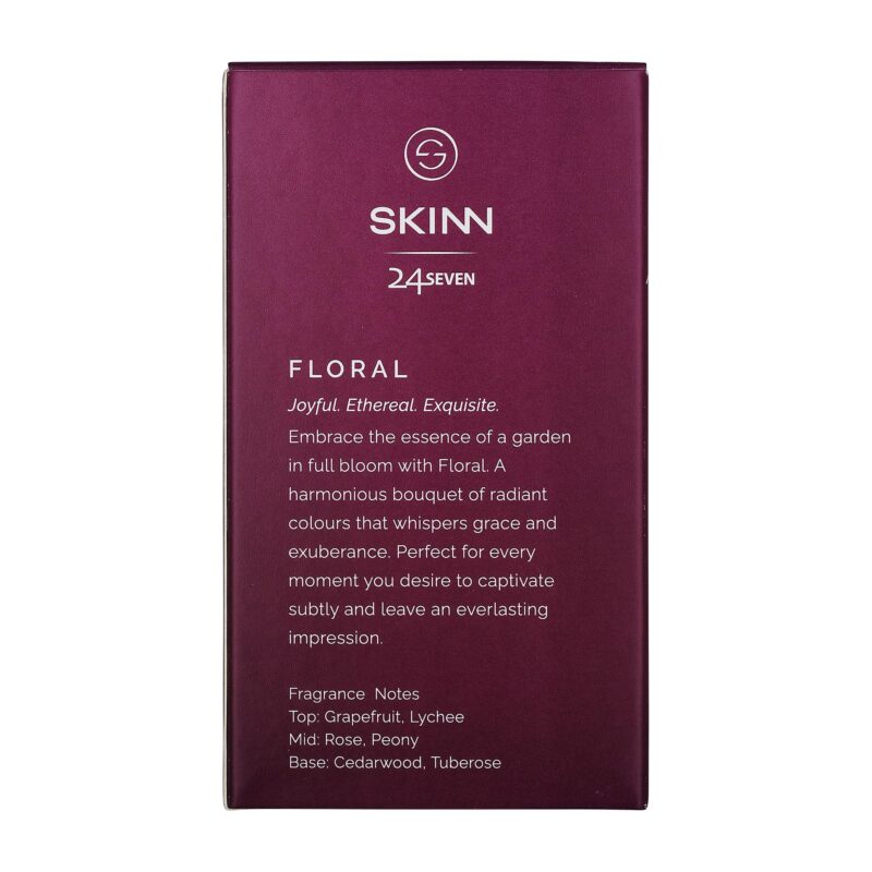 Skinn By Titan | 24Seven Floral Perfume - 100 Ml | Perfume For Woman | Gift for Women | Premium Fragrance | Grooming Essentials | Long Lasting Smell for Women | Eau De Parfum - Image 7