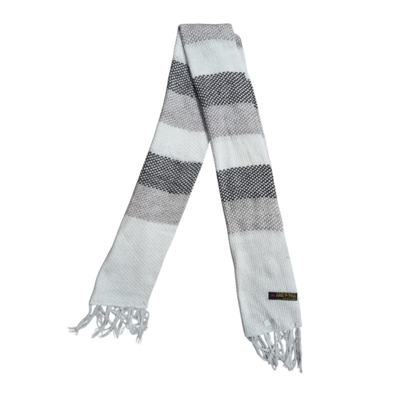 Woolen Soft MicroFibre Cashmere Knitted Soft and Warm Muffler Scarf for Men and Women Casual Stylish Winter Wear Scarf | Neck Warmer Woolen Stylish Muffler (Design 1) - Image 5