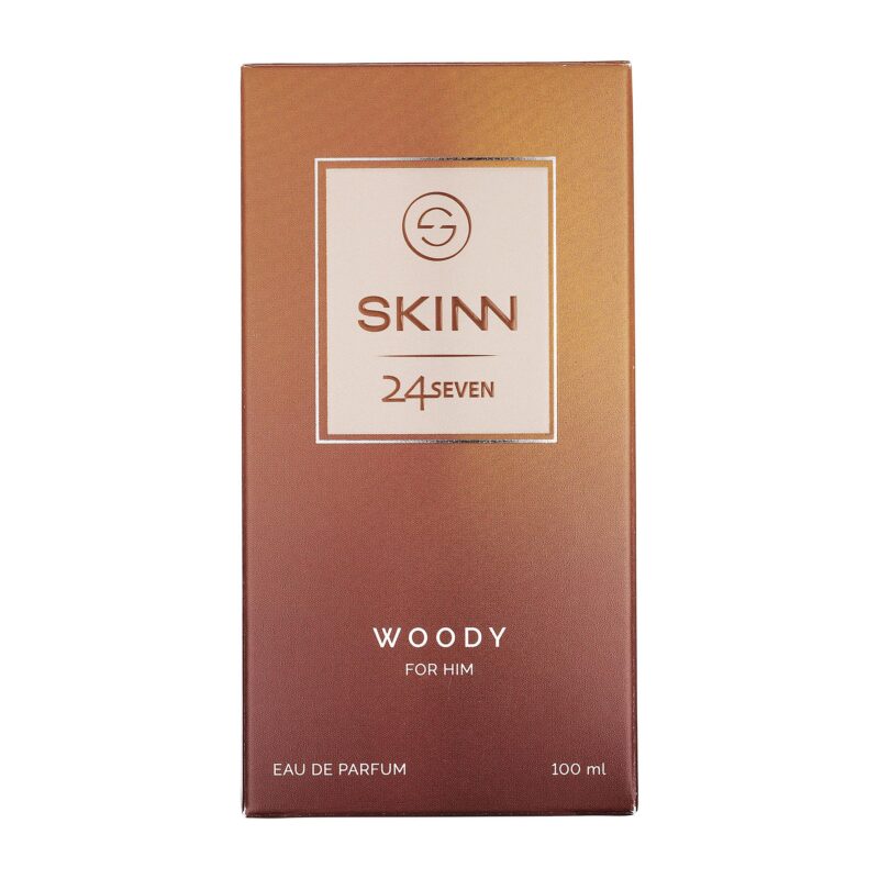 Skinn By Titan | 24Seven Woody Perfume - 100 Ml | Perfume For Man | Gift for Men | Premium Fragrance | Grooming Essentials | Long Lasting Smell for Men | Eau De Parfum - Image 6