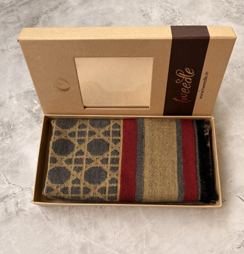 tweedle Men’s Mufflers, Soft and Warm, Winter Scarf for Gents - Image 2