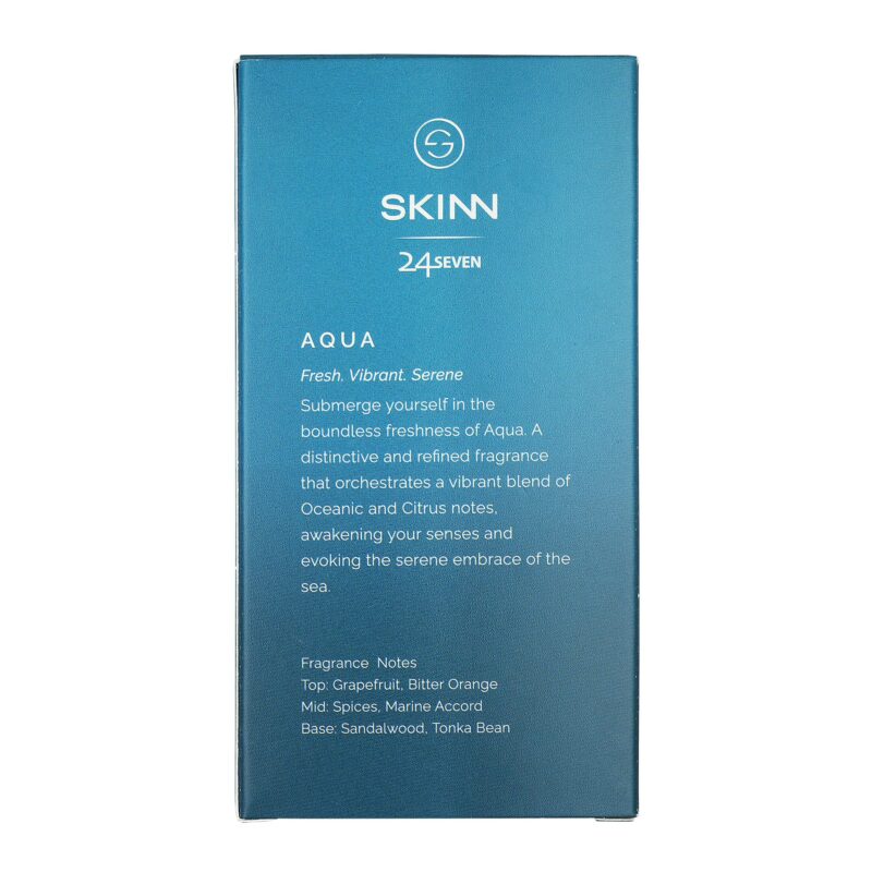 Skinn By Titan | 24Seven Aqua Perfume - 100 Ml | Perfume For Man | Gift for Men | Premium Fragrance | Grooming Essentials | Long Lasting Smell for Men | Eau De Parfum - Image 7