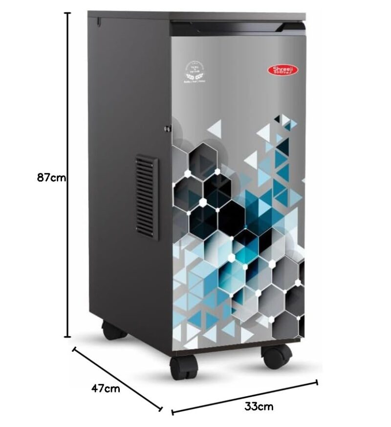 ShreejiFine Atta Chakki Hexagon 2026 | Strong HPDC Technology | Auto Grain Sensing | Digital Micro Processor | Low Noise | MDF Plywood Cabinet | 5 AMP | Ghar Ghanti Flour Mill Machine for Home - Image 14