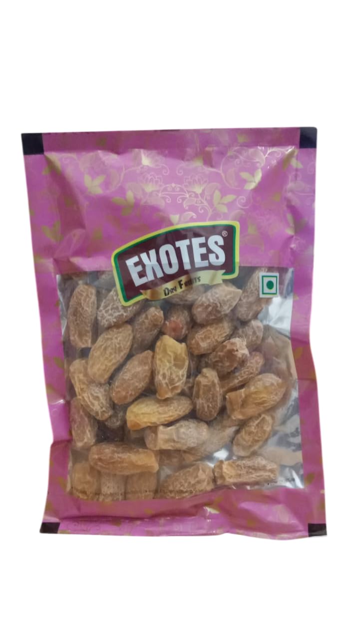 Exotes Premium Dry Fruits (Dry Yellow Dates/ Peela Chuara), 2 X 250 g