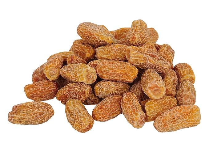 Backtobasics Premium Dry Dates 100% Natural Yellow Chuara/Sukha Khajoor, Energy Booster Dry Fruits (300g)