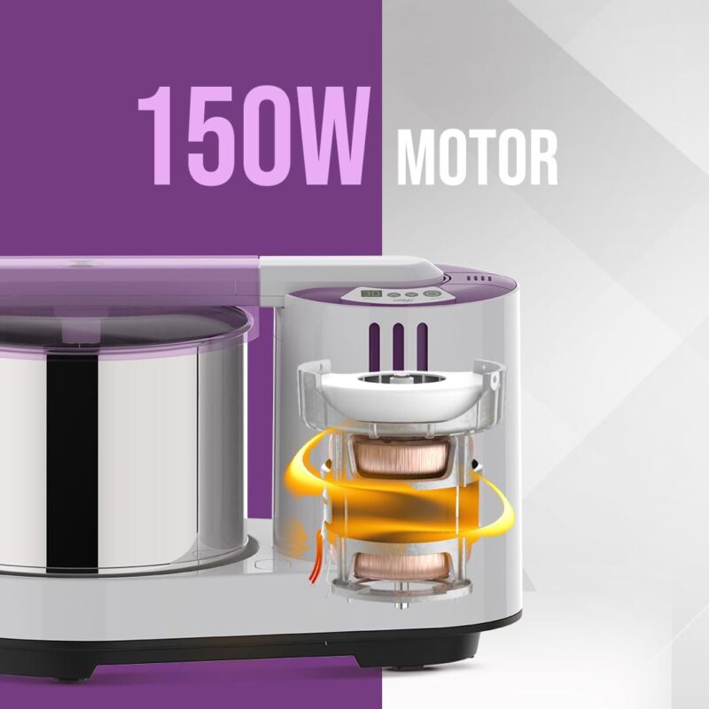 Ultra Grind+ Gold T - 2 L Table Top Wet Grinder with Digital Timer & 150W - Image 3