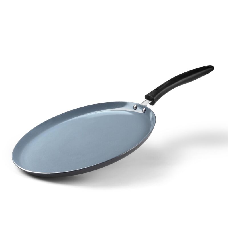 Tower Dosa Tawa 30cm Ceramic Non-Stick Roti Pan | Gas Induction Compatible