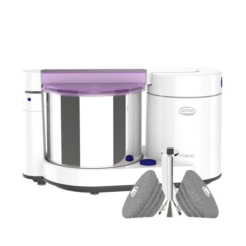 Ultra Micro 1.75 Ltr Table Top Wet Grinder with 85W & Conical Grinding Stones