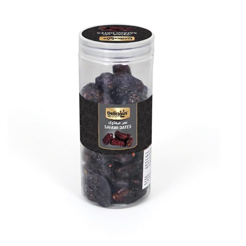 Delicious Gold Safawi Dates 500g | Premium Arabian Safawi Khajur | Soft Naturally Sweet Dates | Fresh Ready to Eat Khajoor | Quality Dry Fruit | Pack of 2