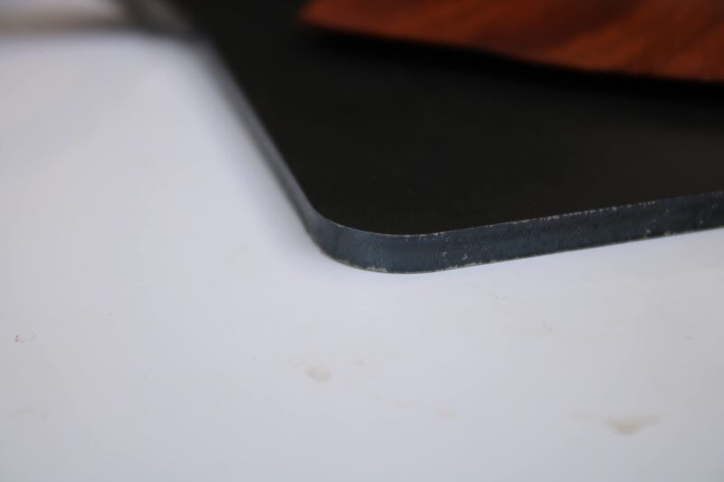 MYNAKSHA Square Pure Iron Dosa Tawa with Laser Cutting Handle (Black, 30 x 30cm). - Image 4