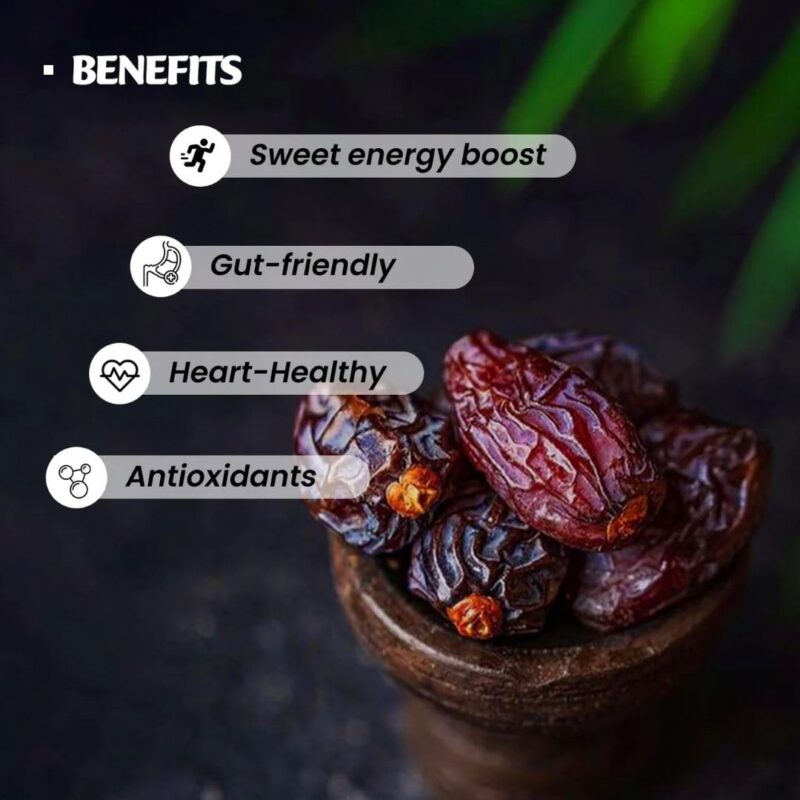 Lion Dates Sultan Dates 1.5Kg (3 Packs, Each 500G) - Dry Fruits - Healthy & Nutritious Snack - Rich In Protein & Vitamins - Seed Khajoor - Image 5