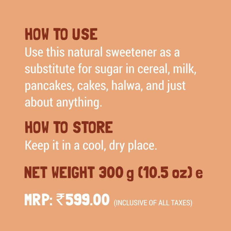 Slurrp Farm Seedless Arabian Date Powder | Kharik/Khajur Powder | 100% Natural Sweetener | No Preservatives, No Chemicals | Healthy Substitute for Refined Sugar | Dates Powder for Little Ones, 300g - Image 6