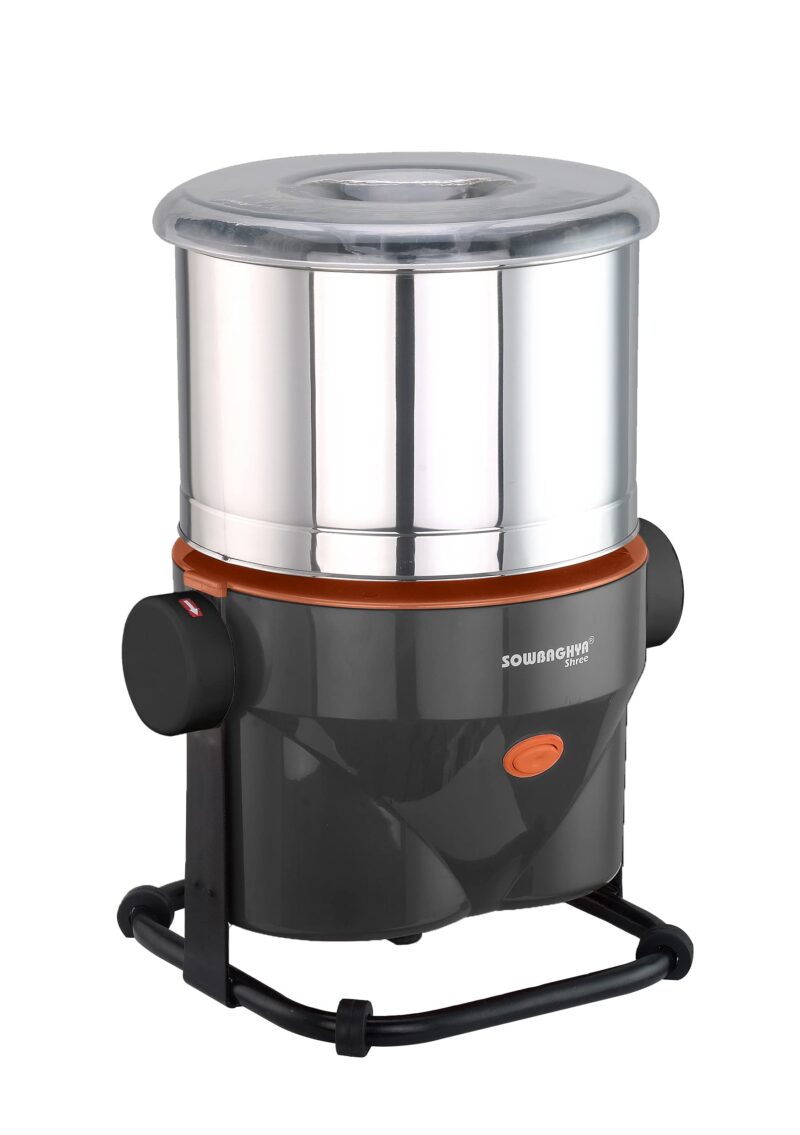 Sowbaghya Shree+ 2L Wet Grinder | Tilting Model | Heavy Duty Motor | Table Top | Ideal for Idli, Dosa & South Indian Batter | with Coconut Scraper & Atta Kneader | 2 Year Warranty - Image 2