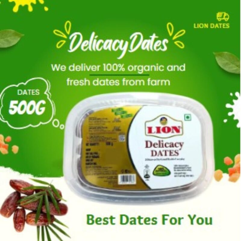 Lion Delicacy Dates 500g - Image 2