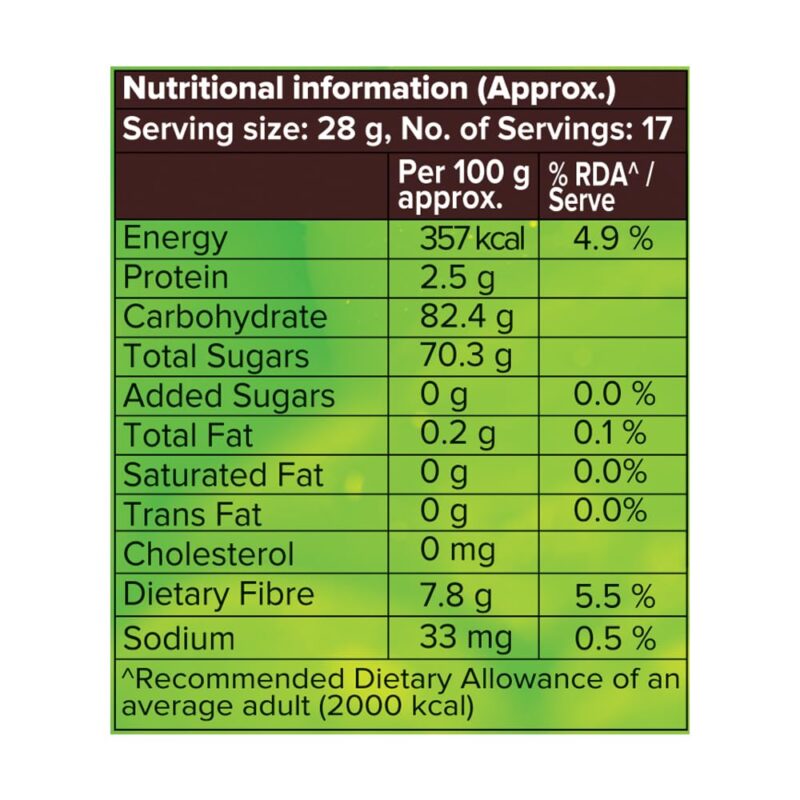 Del Monte Royal Arabian Fard Dates, 450 Grams | Healthy Snack | Rich in Potassium | High in Fiber | No Added Sugar | Dry Fruit - Image 2