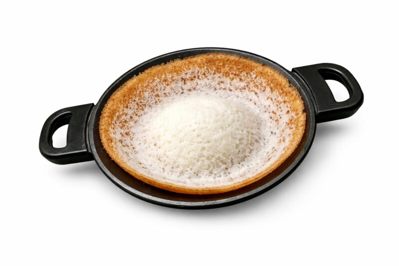 Cast Iron Appam Pan (Appachatty) | 100% Pure & Non Chemical Coating | Naturally Non-Stick (Pre-Seasoning) | Even Heat Cooking | Heavy-Duty | Gas Compatible