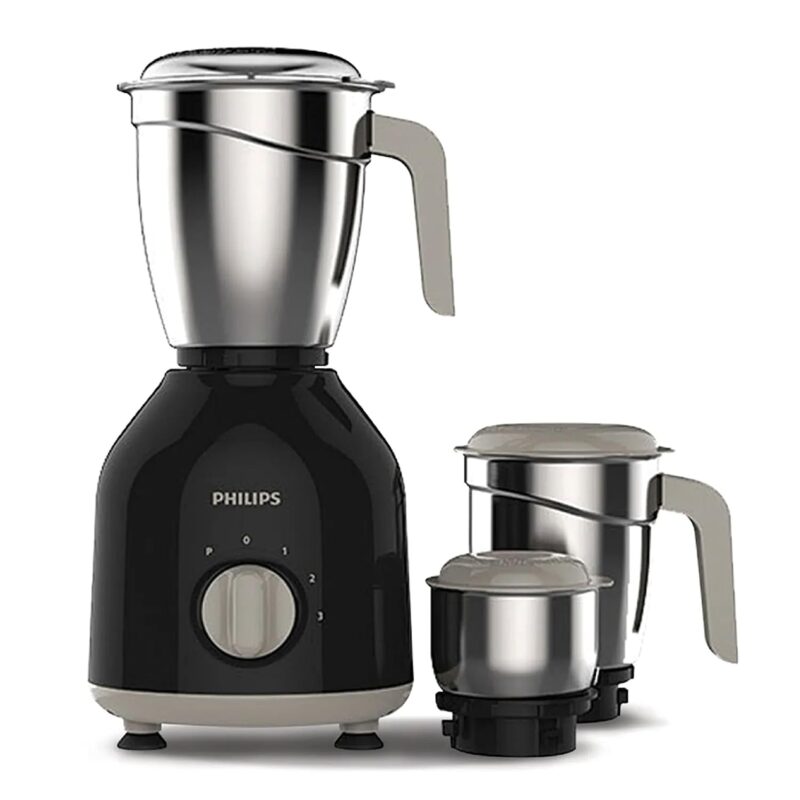 Philips HL7756 Mixer Grinder 750W, with 3 Stainless Steel Jars