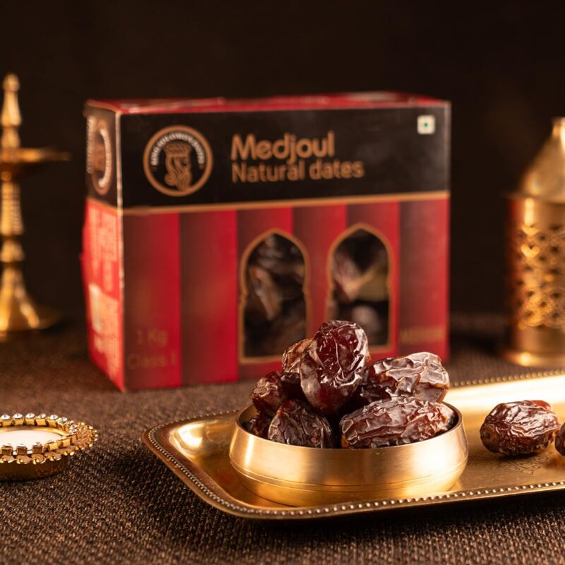 King Solomon Premium Medjool Dates 1kg (Khajoor) | Medjoul Khajur | Soft & Juicy Dates | Dried Fruit | - Image 2