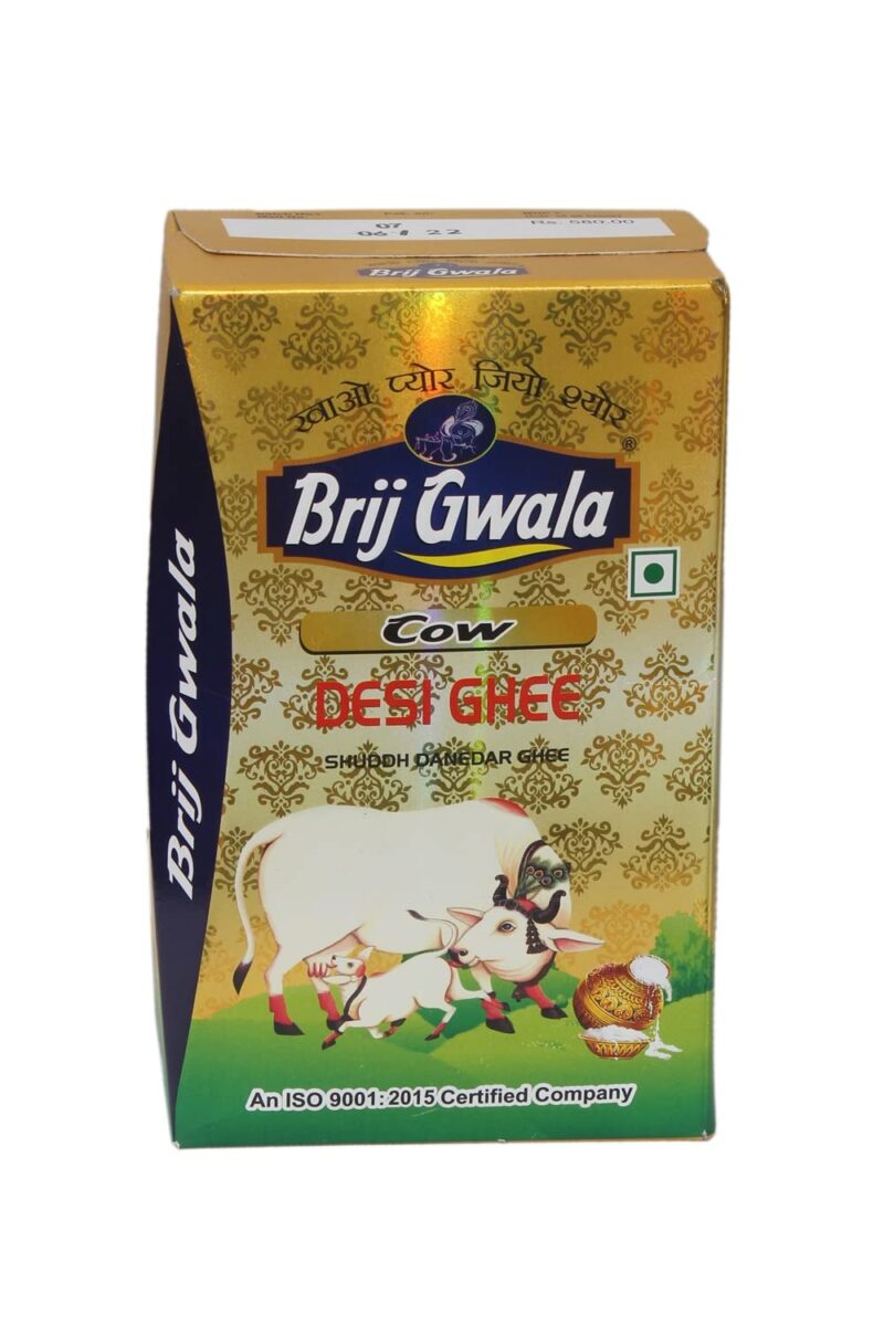 Pure Desi Ghee - Desi Ghee with Rich Aroma_BRIJ GWALA_1LTR