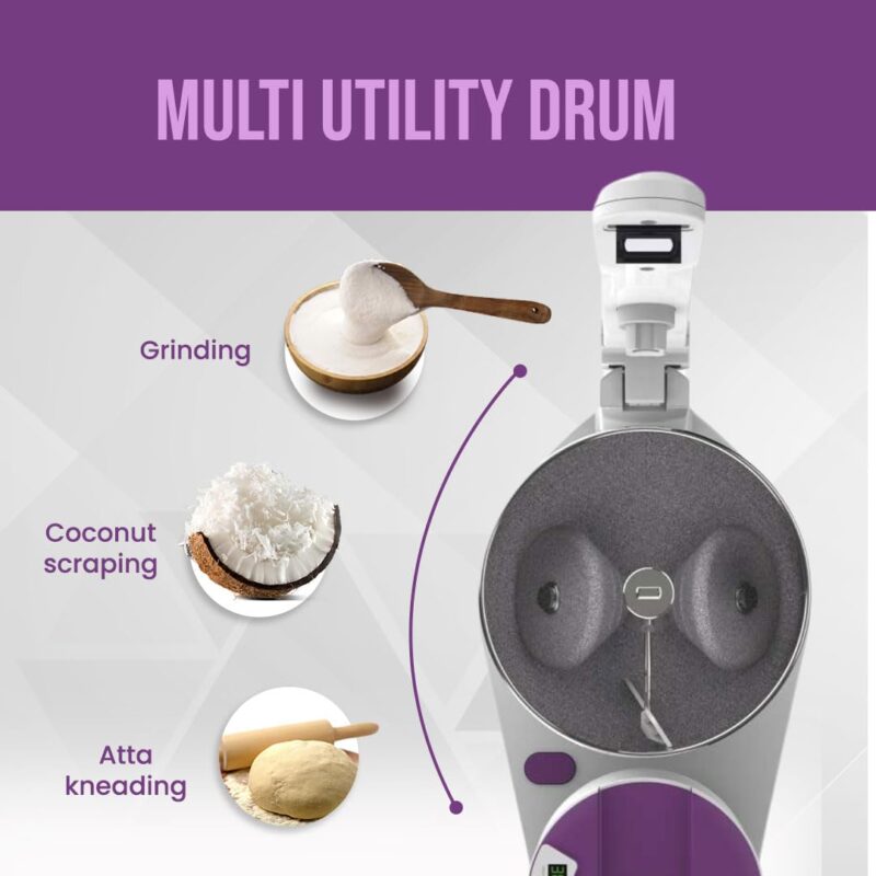 Ultra Grind+ Gold T - 2 L Table Top Wet Grinder with Digital Timer & 150W - Image 8