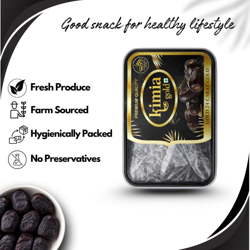 Fruitri Kimia Gold Dates 500 grams, Rich in Nutritious | So Soft Fresh & Juicy - Image 4