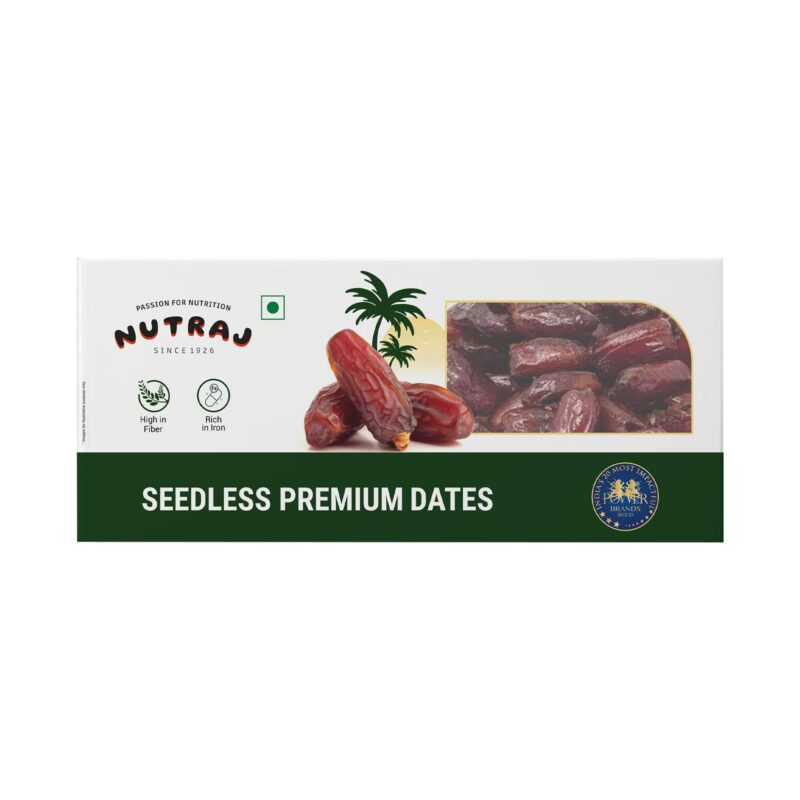 Nutraj Seedless Arabian Dates 250g