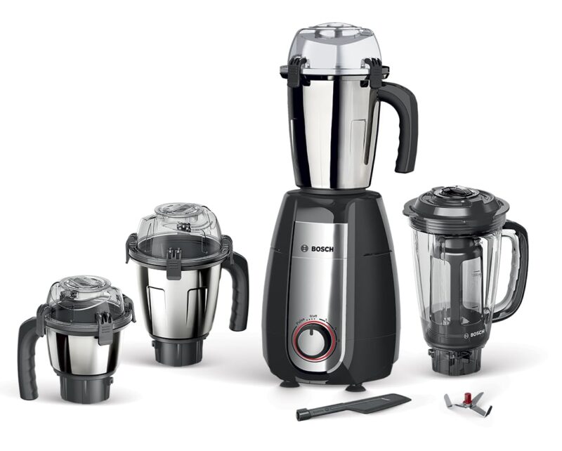 BOSCH TrueMixx Pro 1000 W Mixer Grinder 4 Jar Black MGM8844BIN