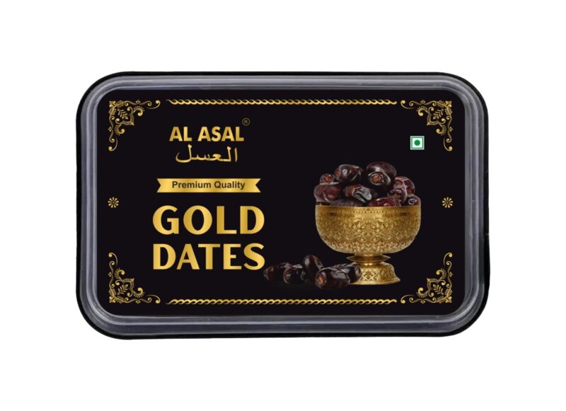 AL ASAL Ki-mia Gold Dates 1kg | Premium Soft Mazafati Dates | IML Container Packed | All Natural | No Added Sugar | Preservative-Free | Gluten-Free | Non-GMO | Fresh Queen Khajur - Image 2