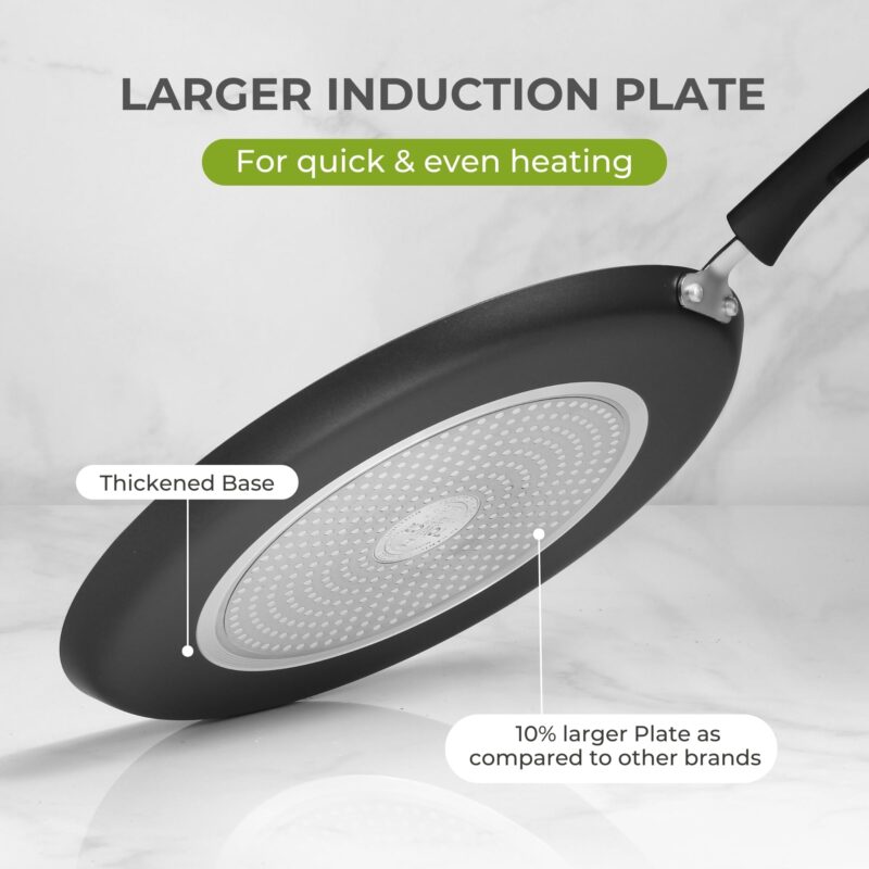 Tower Dosa Tawa 30cm Ceramic Non-Stick Roti Pan | Gas Induction Compatible - Image 6