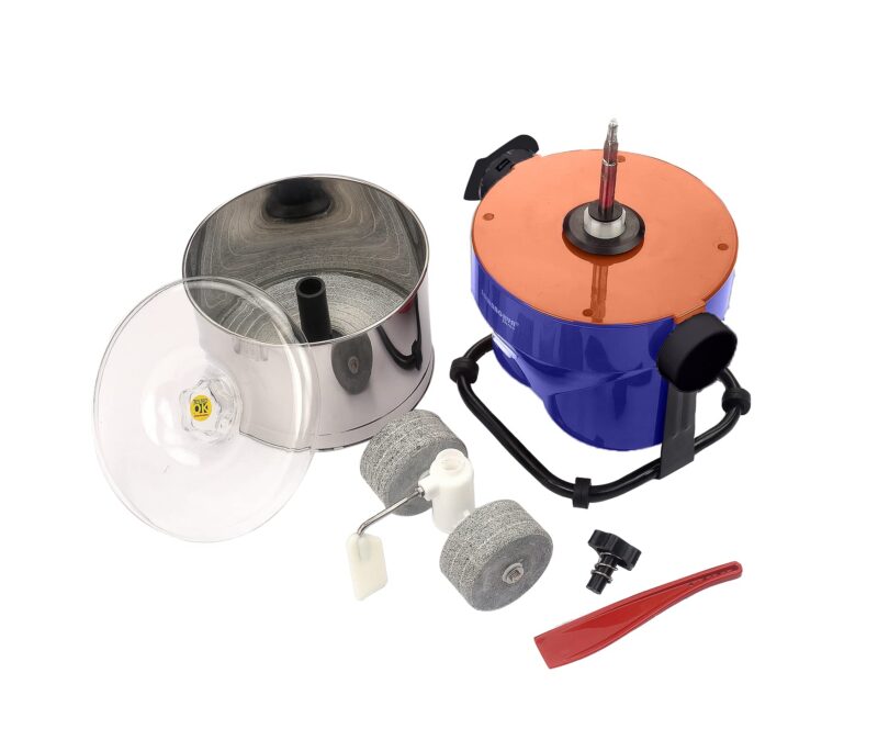 Sowbaghya Shree+2 L Table Top Tilting Grinder with Attachments | Heavy Duty Motor | for All Kinds of Batter for South Indian Dishes (Blue) - Image 5