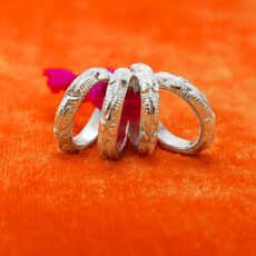 Vail Creations Silver Solid Toe Ring for Women