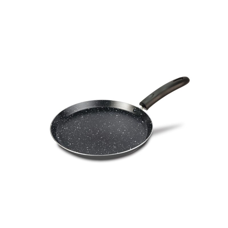 Sanford SF15201FT 25cm Non-Stick Tawa | 5-Layer Marble Coating | Heavy Bottom | Induction & Gas Compatible | Easy Grip Handle