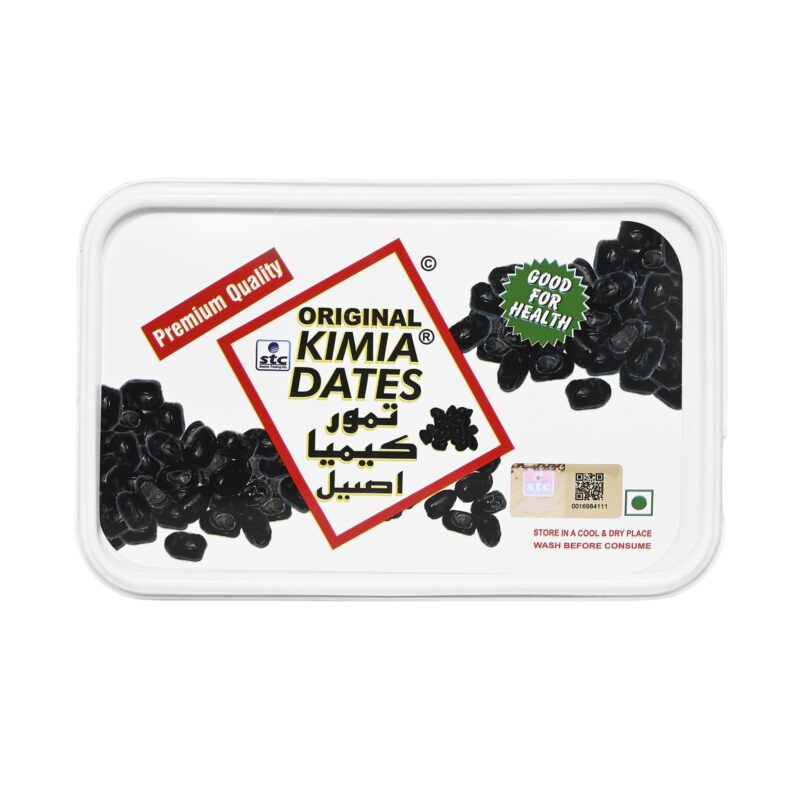 Kimia Original Mazafati Dates - Pack of 1-400gm | Juicy & Delicious Khajoor | Perfect for Snacking (Plastic Box)