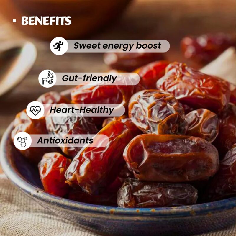 Lion Dates Qyno Deseeded Dates 1.5Kg (3 Packs, Each 500G) - Dry Fruits - Healthy & Nutritious Snack - Rich In Protein & Vitamins - Seedless Khajoor Or Khajur, Fresh - Image 3