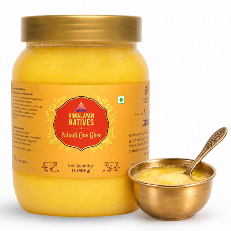 Himalayan Natives Pahadi Cow Ghee Pet Bottle, 1000 g