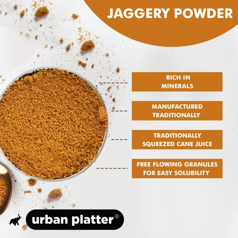 Urban Platter Jaggery Powder, 3kg [Pure, Natural & Chemical Free] - Image 7