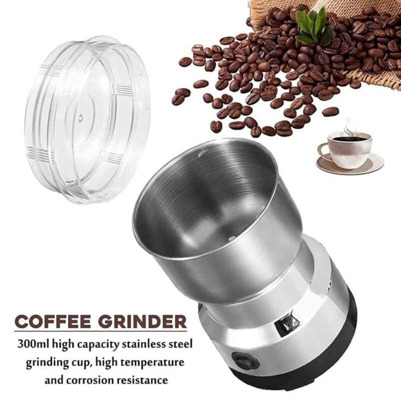Wowfit Nima Grinder Electric Coffee Grinder, Mini Grinder Machine for Kitchen, Coffee Bean Grinder Electric, Mini Mixer Grinder Electric, Chutney Grinder, Masala Mixer Grinder Small, Mixer for Home - Image 8