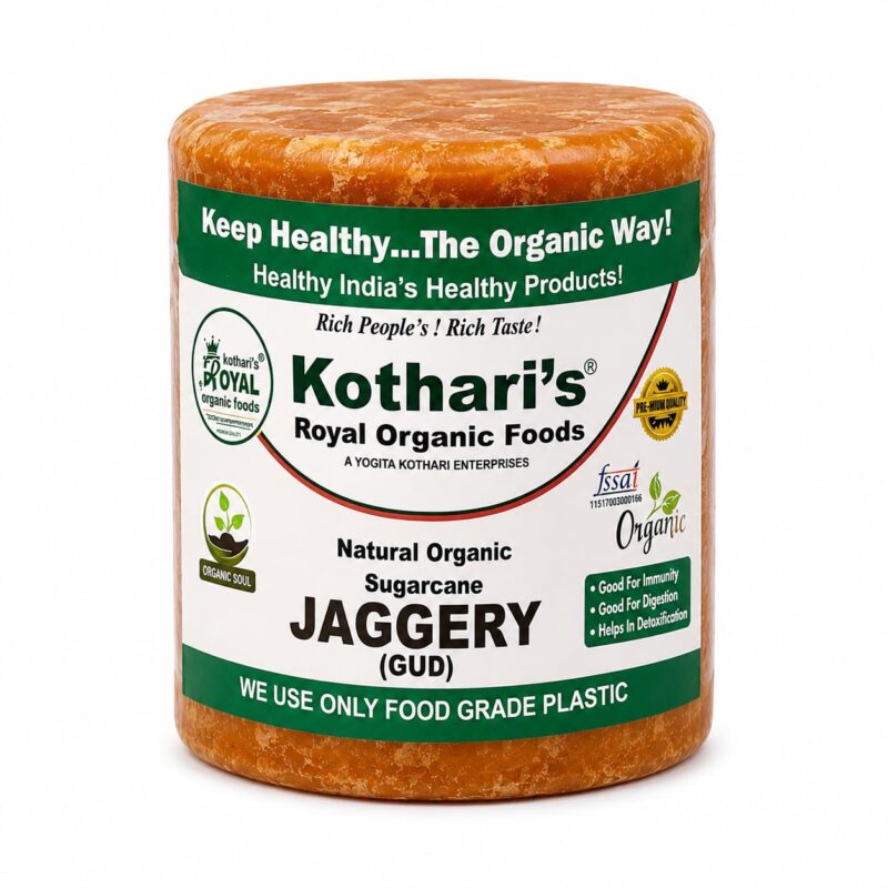 Kothai's Royal Organic Jaggery, 900 GM