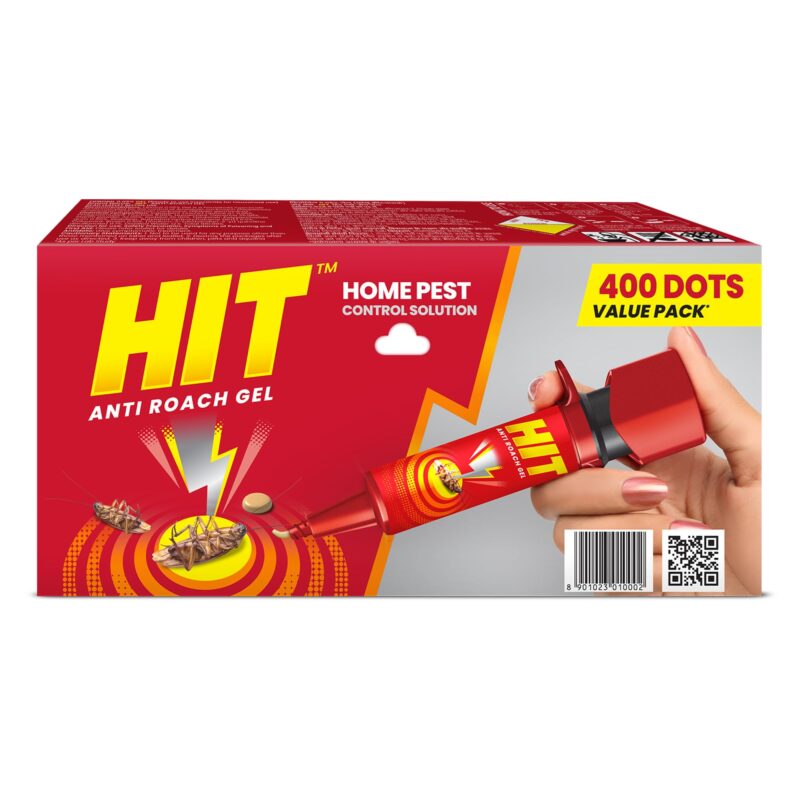 Hit Anti Roach Gel - Cockroach Killer (20G) | Kitchen Safe | Odourless | Fast And Convenient, Pack Of 1 - Image 9