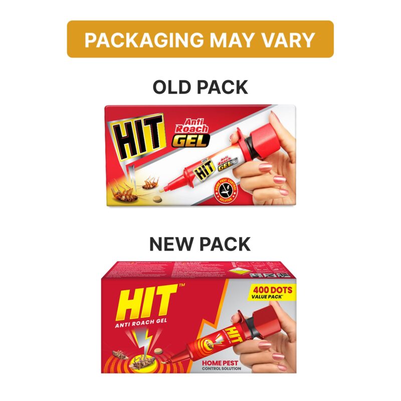 Hit Anti Roach Gel - Cockroach Killer (20G) | Kitchen Safe | Odourless | Fast And Convenient, Pack Of 1 - Image 2