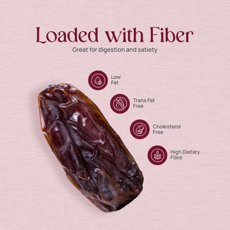 The Premium Basket Jordanian Medjool Dates | Large & Soft Khajoor | 250g - Image 6