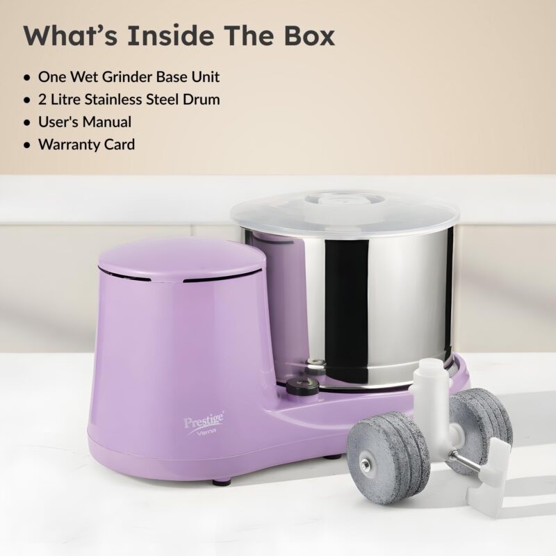 Prestige Wet Grinder - Verna - Image 7