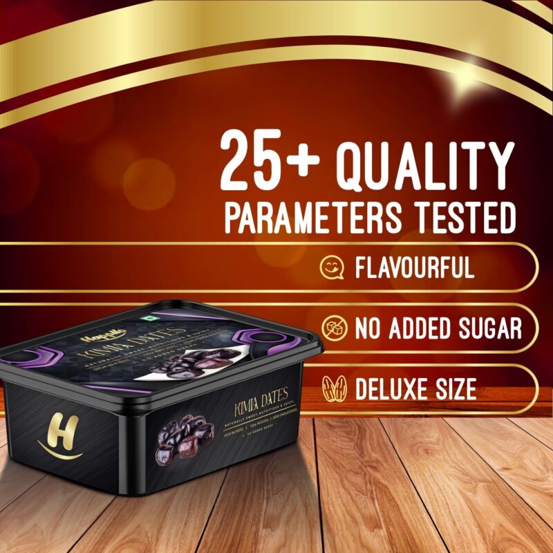 Happilo Premium Soft Kimia (Mazafati Dates) 500g | Khajur, Khajoor | Dry Fruits | Healthy Snacks | Soft Texture | Natural Sweetness - Image 5