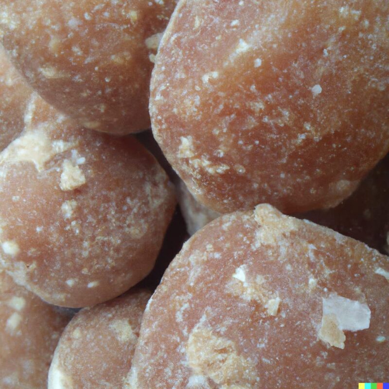 Sampige Kolhapuri Premium Pure Natural Fresh ball desi Jaggery Soft Block No Sugar Added Gud - Gur śarkkara Bella Bellaṁ Vellam गुड़ 900 Gm Perfect