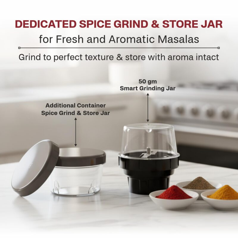 Butterfly Smart Plus 750W Mixer Grinder with 5 Jars - Image 5