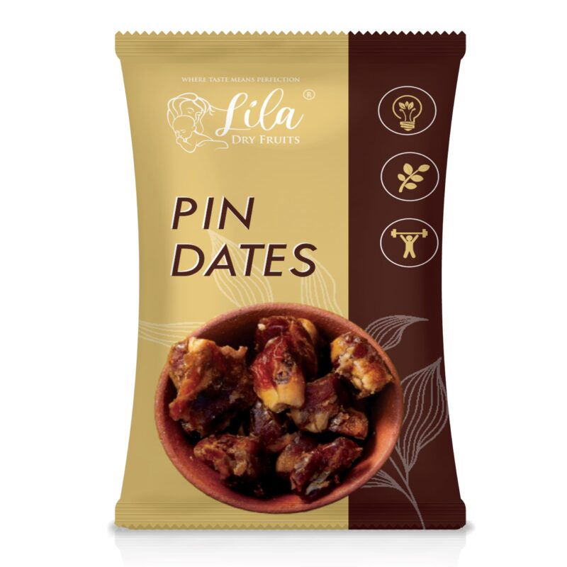 LILA DRY FRUITS Pin Dates 1 kg Arabian Seedless Dry Dates Pind Khajoor Natural Sweetness Premium Khajur for Daily Use | Healthy Snack for Home Office Travel Perfect for Gifting